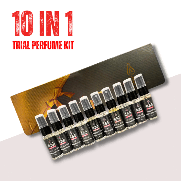10 IN 1 TRIAL PERFUMES KIT , DISCOVER YOUR SIGNATURE SCENT - Image 2