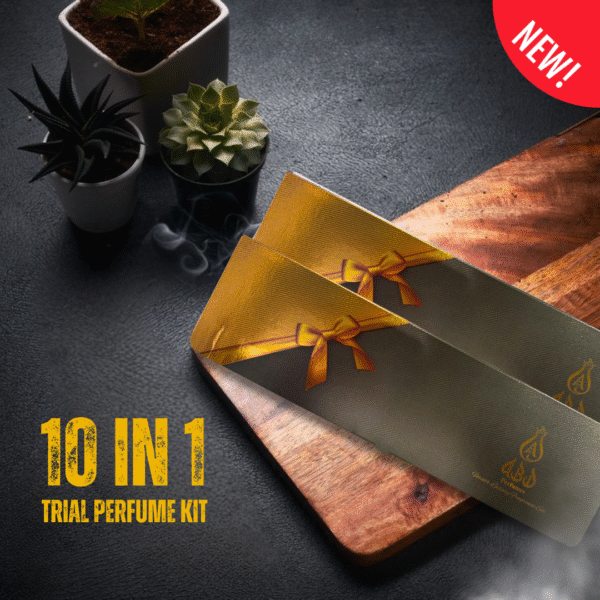 10 IN 1 TRIAL PERFUMES KIT , DISCOVER YOUR SIGNATURE SCENT